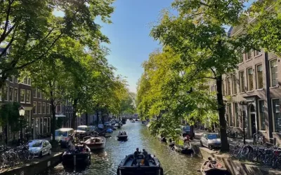 Exploring Amsterdam by Water: Renting a Small Electric Boat for a DIY Canal Cruise