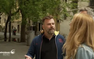 Our Barcelona tour featured on national German television